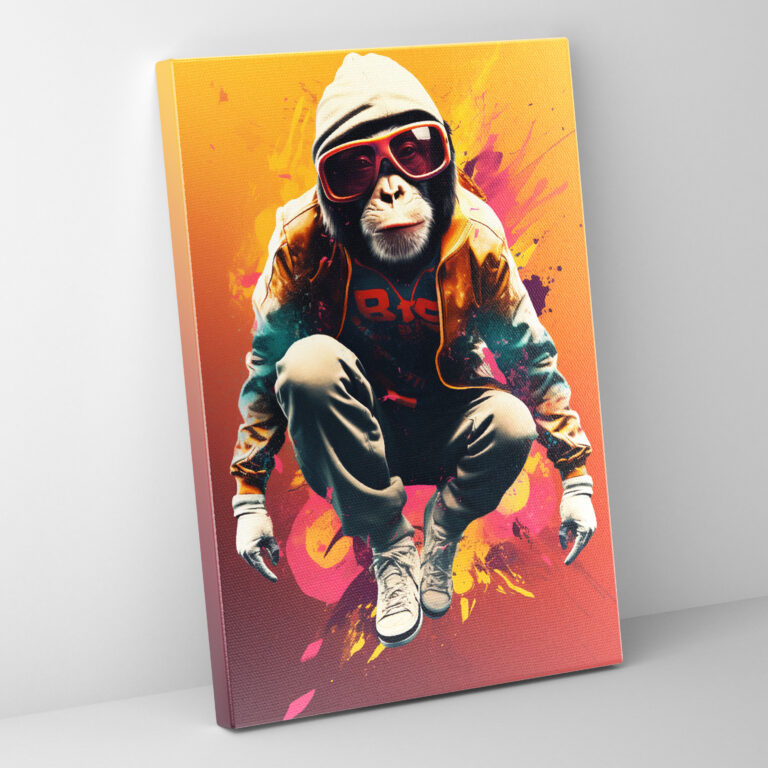 Animals Dressed Like Humans Canvas Print - Animals Dressed Like Humans, Canvas Wall Art, Animals Dressed Like Humans, Wall Art