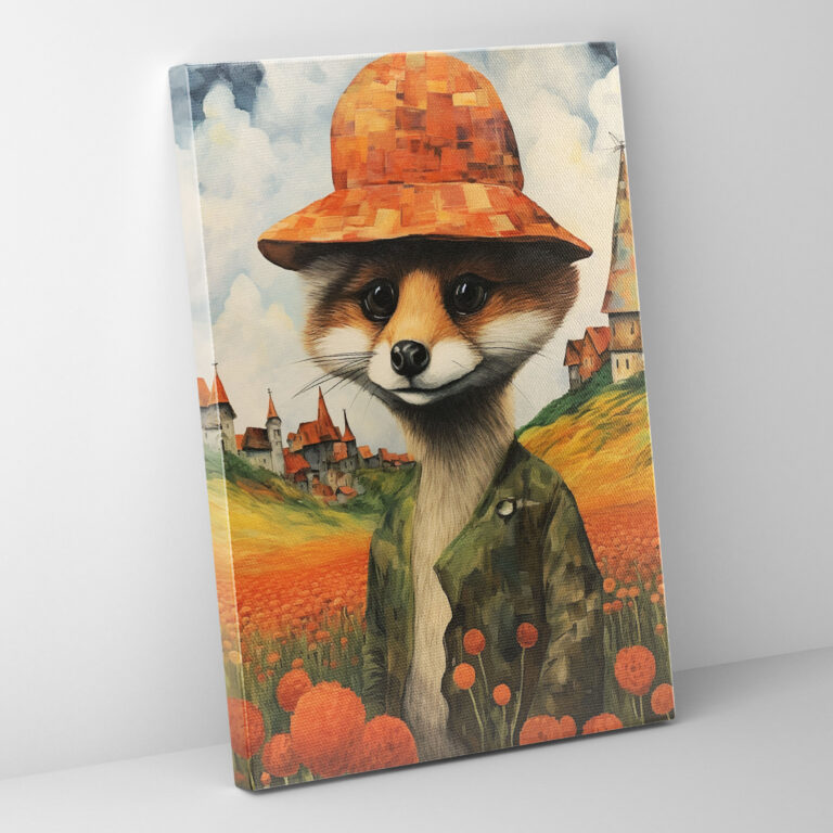Animals Dressed Like Humans Canvas Print - Animals Dressed Like Humans, Home Decoration, Canvas, Animals Dressed Like Humans