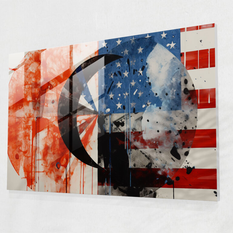 American Dollar Wall Decoration - American Express, Wall Decoration, Patriotism, Home Decoration