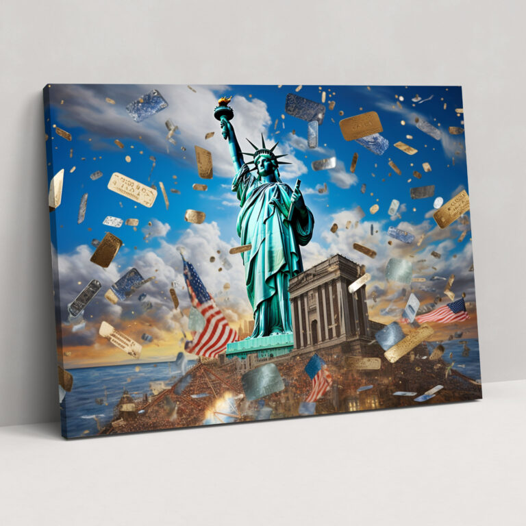 American Express Card Wall Decoration - American Express, Home Decoration, Canvas Wall Art, United States