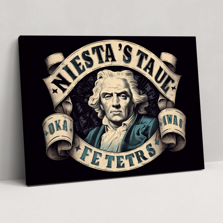 American Dollar Typography Canvas Print - American Express, Wall Art, Canvas Print, Iconic Signage