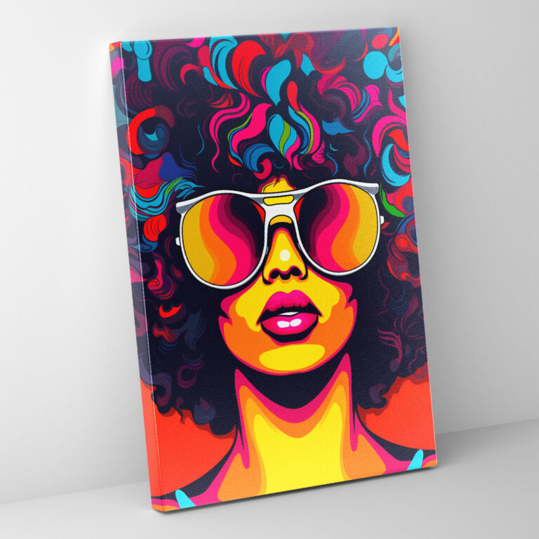 Afro Wall Art - Afro, Afro, Canvas, Canvas Wall Art