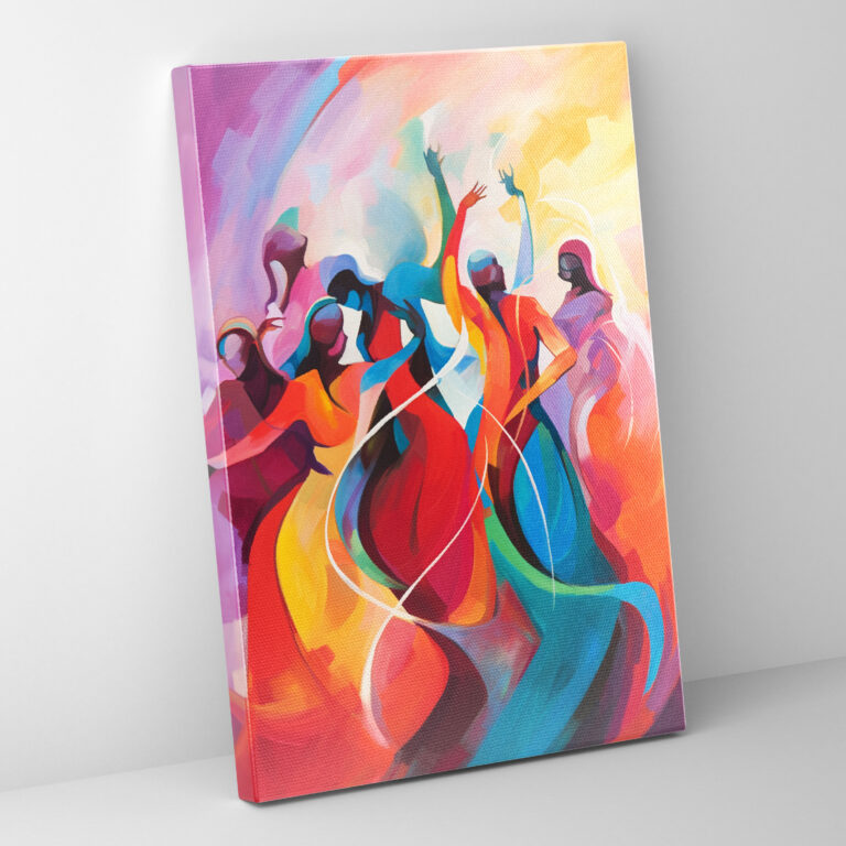 Afro Abstract Canvas Print - Afro, Canvas Print, Abstract, Afro