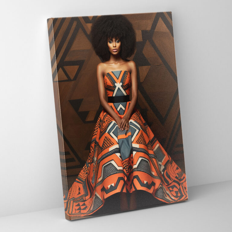 Afro Tribal Canvas Print - Afro, Afro, Canvas Print, Canvas