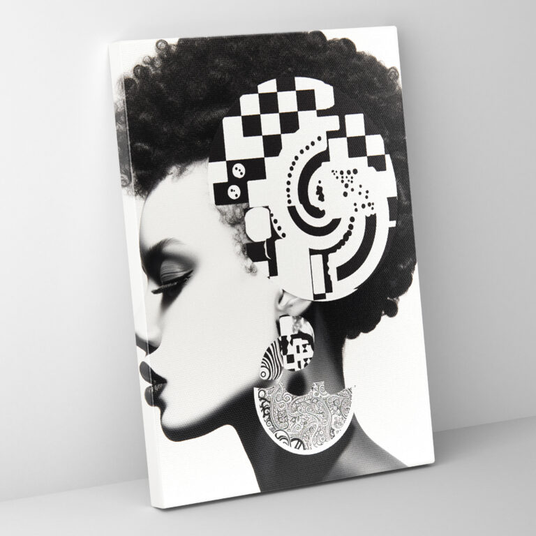 Afro Pride Wall Decoration - Afro, Wall Decoration, Afro-Inspired Symbols, Collage