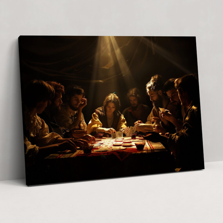 Caravaggio Style Canvas Print - Caravaggio, Wall Art, Caravaggio Style, Canvas Wall Art