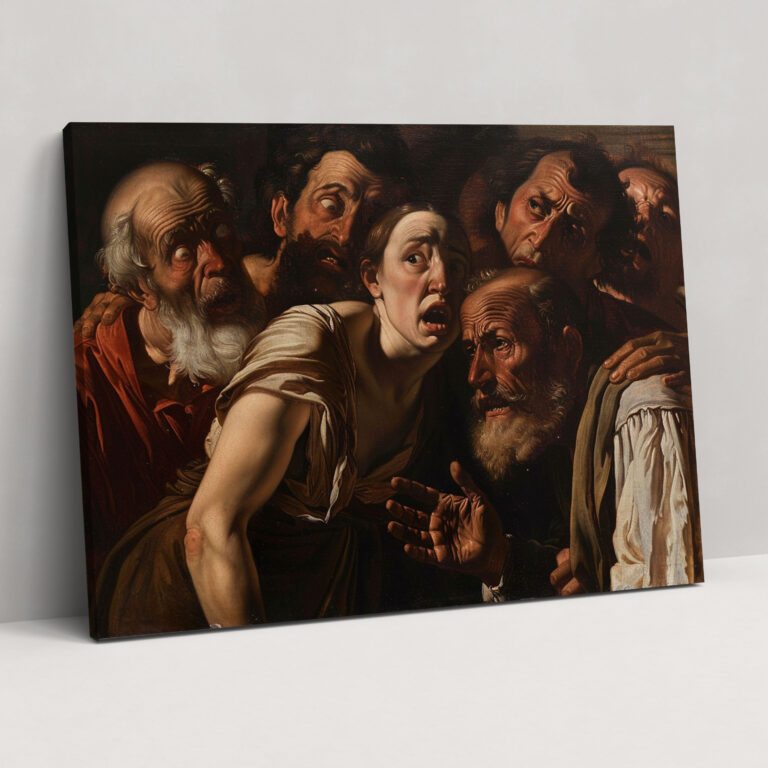 Caravaggio Style Wall Decoration - Caravaggio, Caravaggio Style, Wall Decoration, Home Decoration