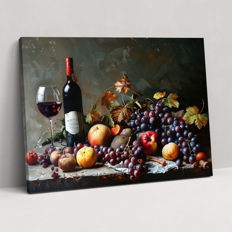Caravaggio Style Canvas Print - Caravaggio, Wall Art, Wall Decoration, Canvas