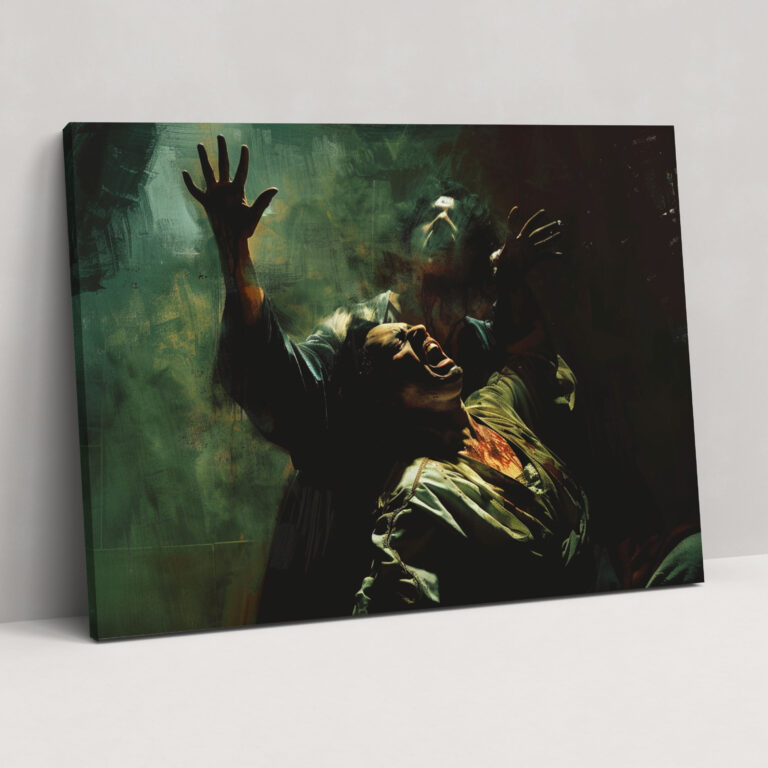 Caravaggio Style Canvas Print - Caravaggio, Canvas Print, Home Decoration, Wall Decoration