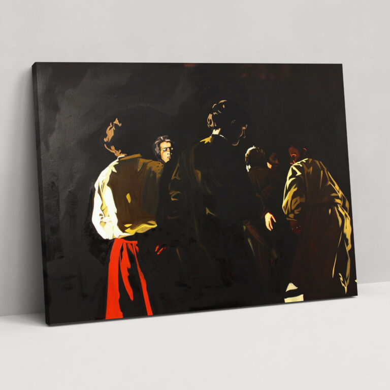 Caravaggio Style Wall Art - Caravaggio, Wall Art, Home Decoration, Canvas Print