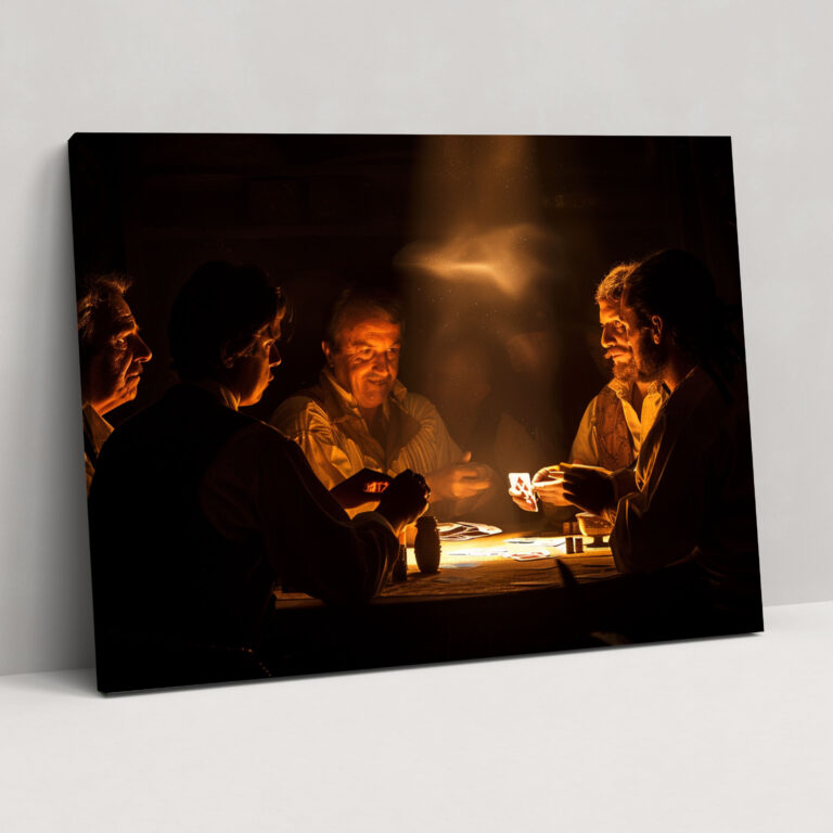 Caravaggio Style Canvas Print - Caravaggio, Canvas Wall Art, Caravaggio Style, Canvas Print