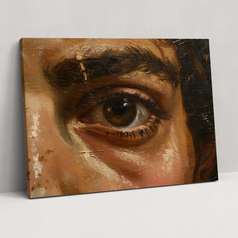 Caravaggio Style Canvas Print - Caravaggio, Home Decoration, Wall Art, Canvas