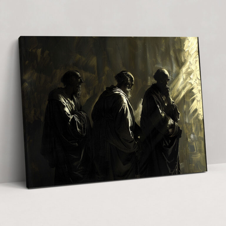 Caravaggio Style Wall Art - Caravaggio, Canvas, Canvas Wall Art, Wall Decoration