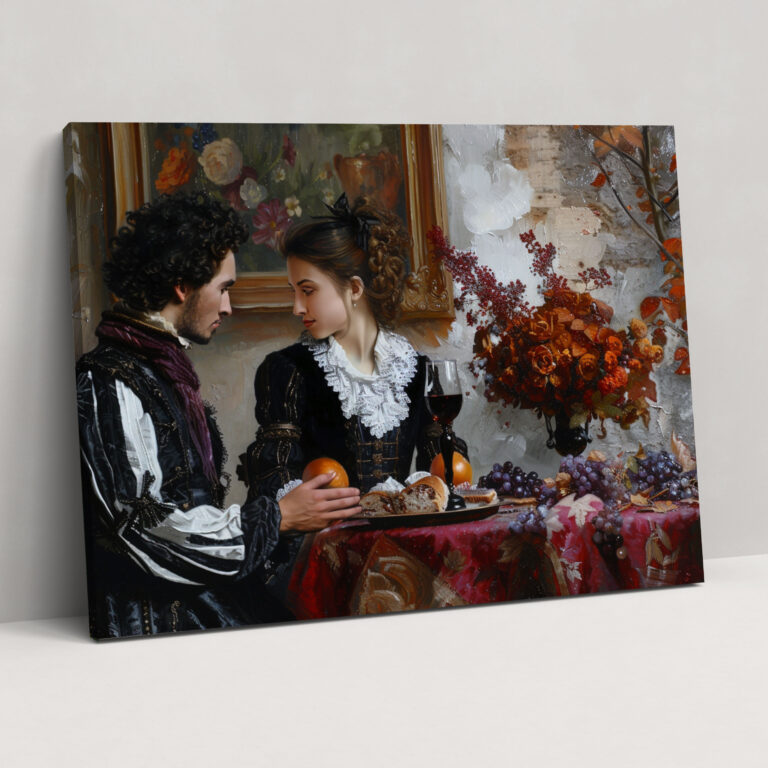 Caravaggio Style Canvas Print Art - Caravaggio, Canvas Print, Home Decoration, Canvas