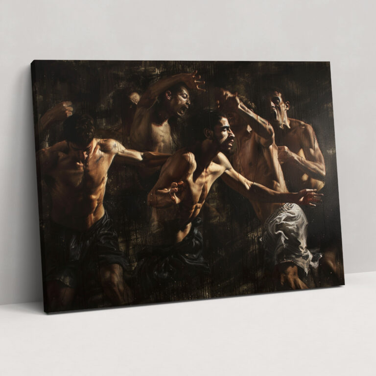 Caravaggio Style Wall Art - Caravaggio, Wall Art, Canvas, Wall Decoration