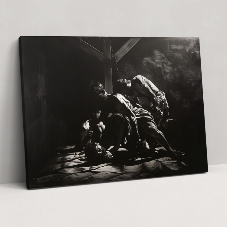 Caravaggio Style Canvas Print - Caravaggio, Home Decoration, Wall Decoration, Caravaggio Style