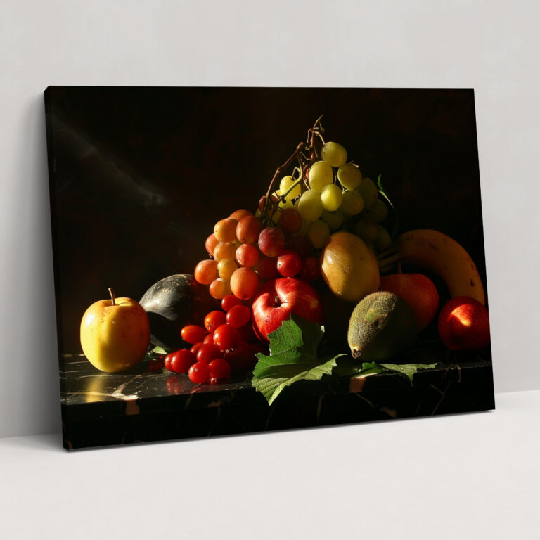 Caravaggio Style Canvas Print - Caravaggio, Canvas Wall Art, Wall Art, Canvas Print