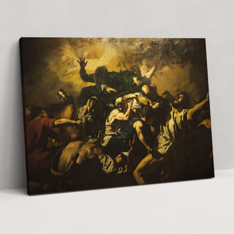Caravaggio Style Wall Art - Caravaggio, Caravaggio Style, Wall Art, Canvas Print