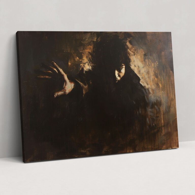 Caravaggio Style Canvas Print - Caravaggio, Canvas Wall Art, Canvas, Wall Decoration