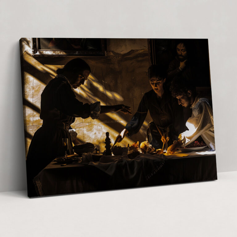 Caravaggio Style Wall Art - Caravaggio, Caravaggio Style, Canvas, Home Decoration