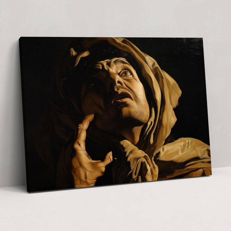 Caravaggio Style Wall Art - Caravaggio, Wall Art, Canvas, Canvas Wall Art
