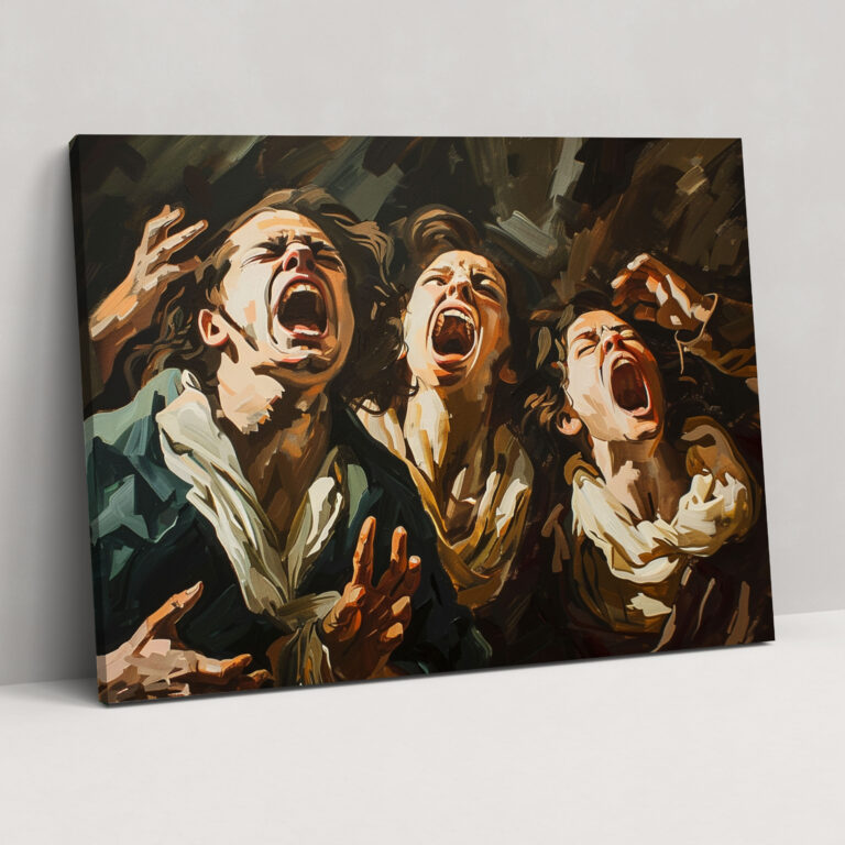 Caravaggio Style Wall Art - Caravaggio, Home Decoration, Wall Art, Canvas