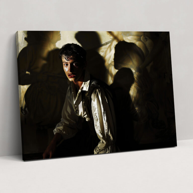 Caravaggio Style Canvas Print - Caravaggio, Home Decoration, Wall Decoration, Canvas Print