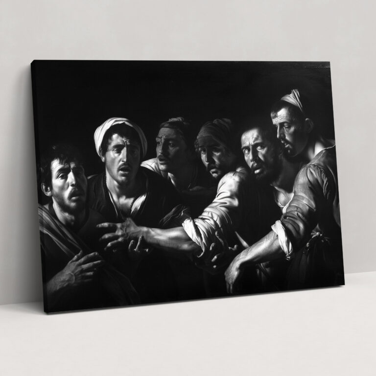 Caravaggio Style Wall Art - Caravaggio, Home Decoration, Caravaggio Style, Canvas