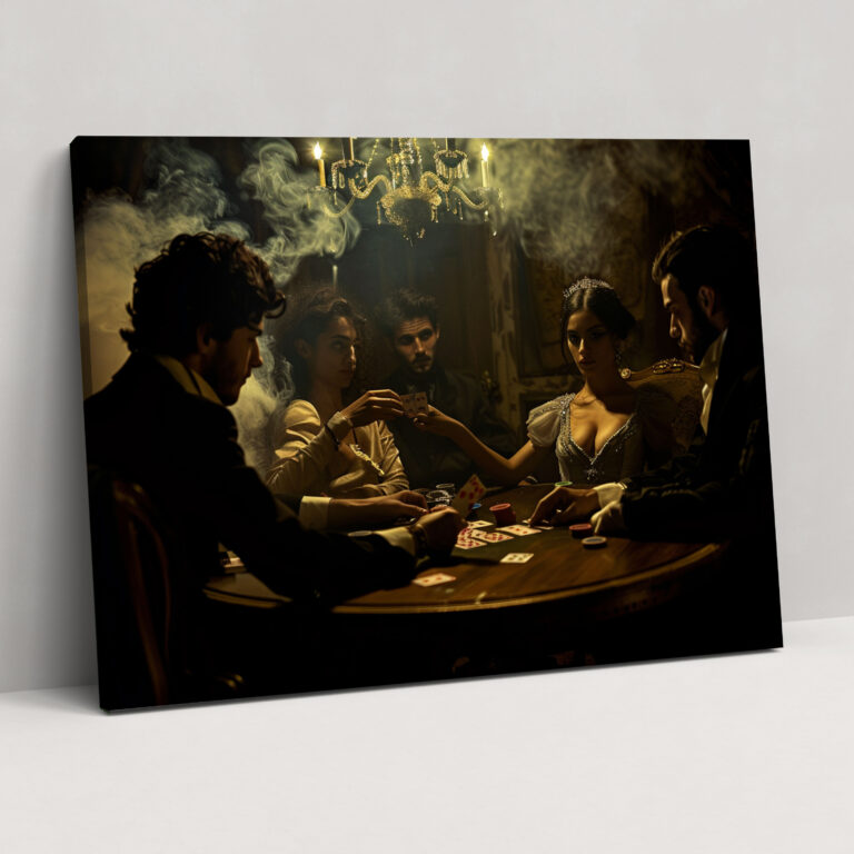 Caravaggio Style Canvas Print - Caravaggio, Wall Art, Wall Decoration, Canvas Wall Art