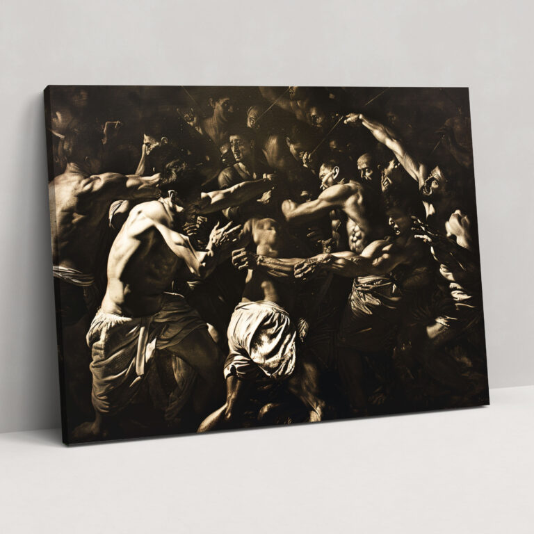 Caravaggio Style Wall Art - Caravaggio, Wall Decoration, Home Decoration, Canvas
