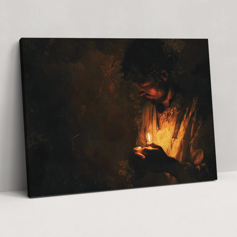 Caravaggio Style Canvas Print - Caravaggio, Home Decoration, Wall Decoration, Canvas