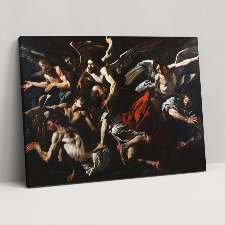 Caravaggio Style Wall Art - Caravaggio, Canvas Print, Caravaggio Style, Home Decoration