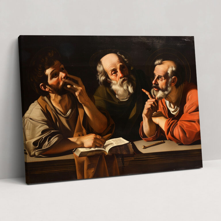 Caravaggio Style Wall Decoration - Caravaggio, Caravaggio Style, Wall Art, Canvas