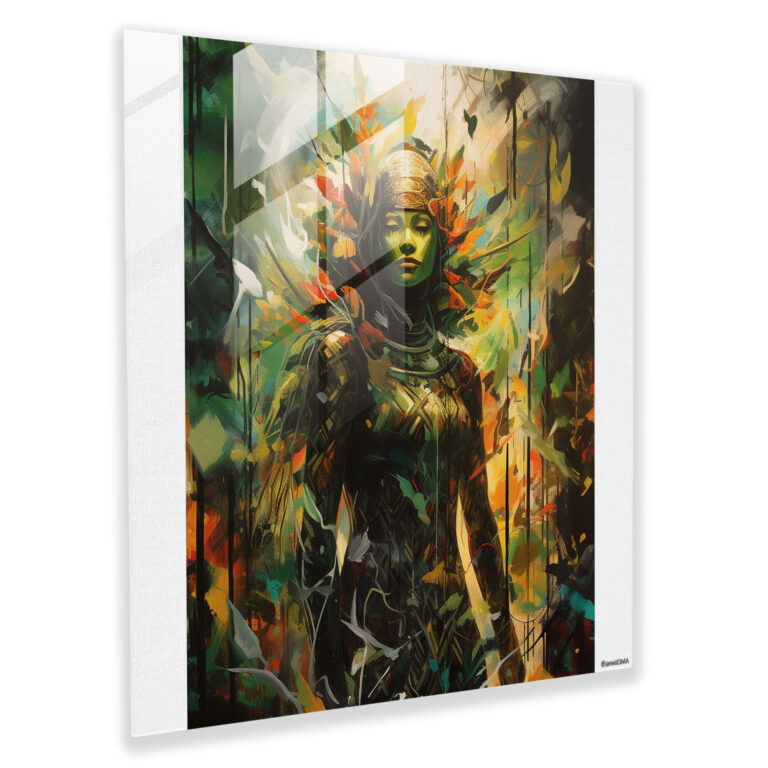Amazon Women Glass Print - Amazon Women, Glass Print, Glass Art, Amazon Women