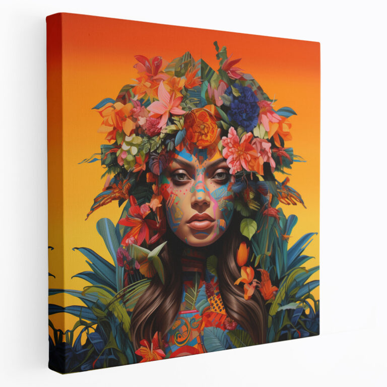 Amazon Women Canvas Print - Amazon Women, Conversation Starter, Home Decoration, Wall Art