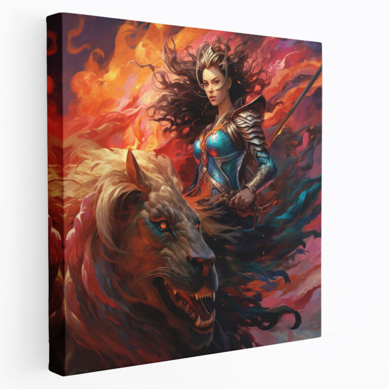 Amazon Women Canvas Print - Amazon Women, Warrior Queen, Wall Decoration, Amazon Women