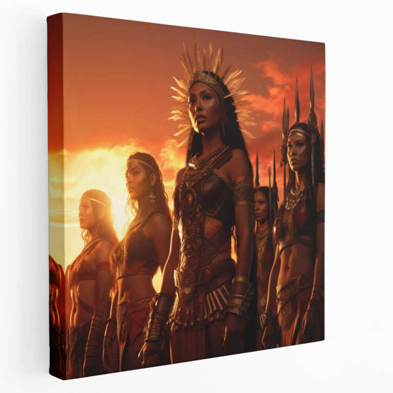 Amazon Women Wall Decoration - Amazon Women, Canvas Print, Home Decoration, Power