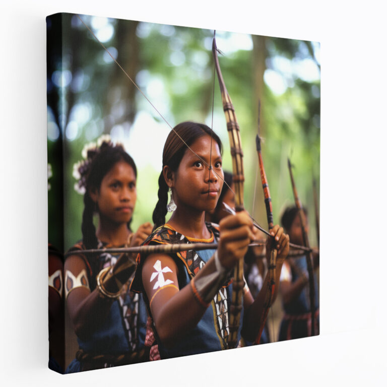Amazon Women Canvas Print - Amazon Women, Precision, Canvas Print, Amazon Women