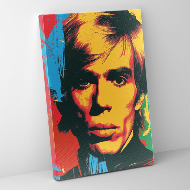 Andy Warhol Style Canvas Print - Andy Warhol, Wall Decoration, Canvas, Andy Warhol Style