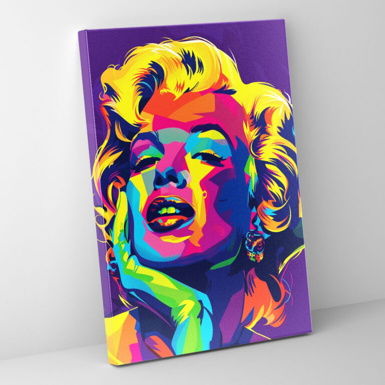 Andy Warhol Style Wall Art - Marilyn Monroe Portrait - Andy Warhol, Home Decoration, Wall Decoration, Canvas Print