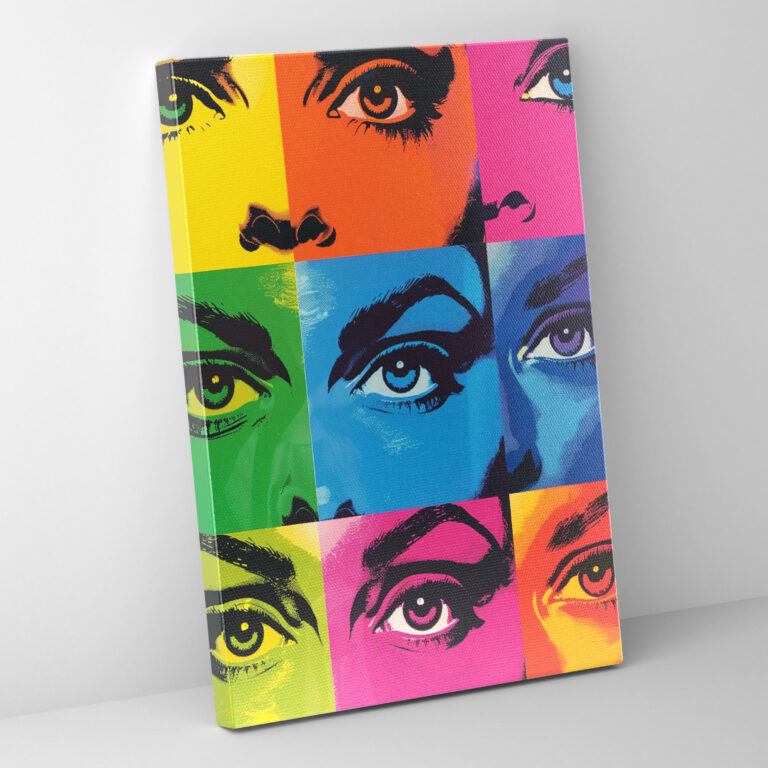 Andy Warhol Canvas Print - Andy Warhol, Wall Decoration, Wall Art, Canvas