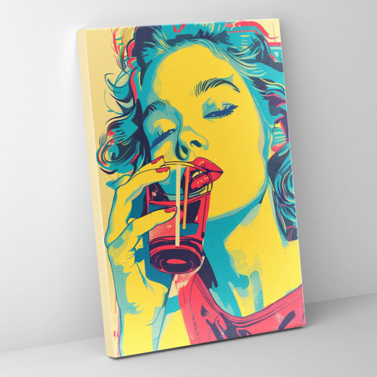Andy Warhol Wall Decoration - Andy Warhol, Home Decoration, Canvas, Canvas Wall Art