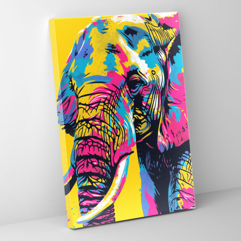 Andy Warhol Canvas Print Wall Art - Playful Animal Illustrations - Andy Warhol, Home Decoration, Canvas Print, Canvas