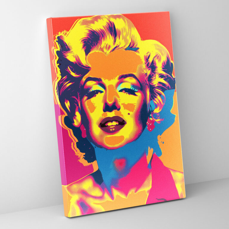Andy Warhol Marilyn Monroe Wall Art - Andy Warhol, Canvas Print, Home Decoration, Pop Art