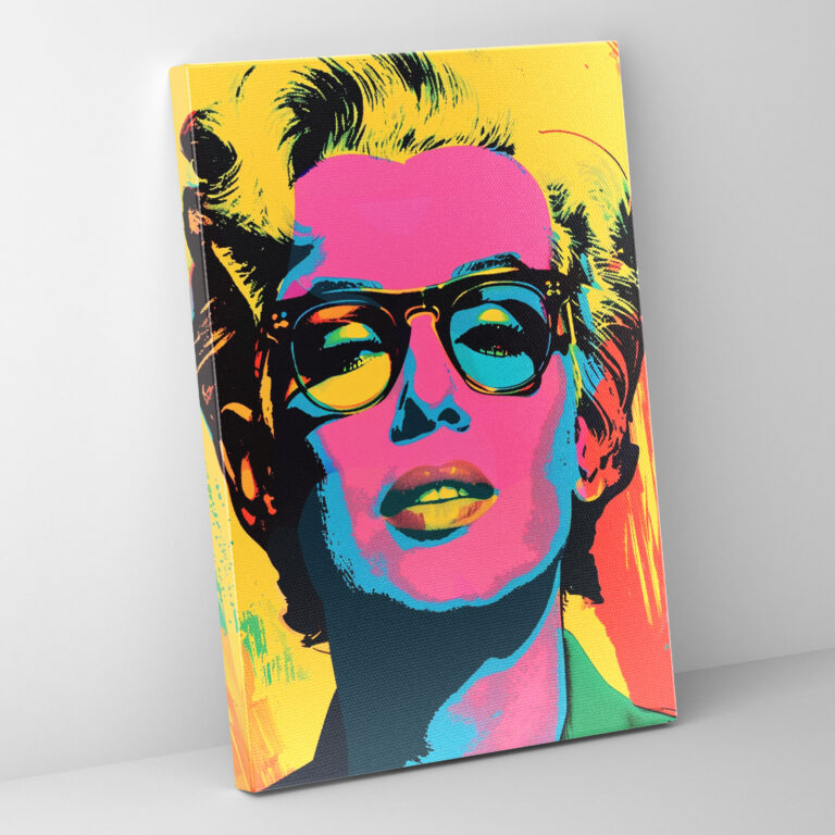 Andy Warhol Wall Art - Andy Warhol, Andy Warhol, Canvas, Canvas Print