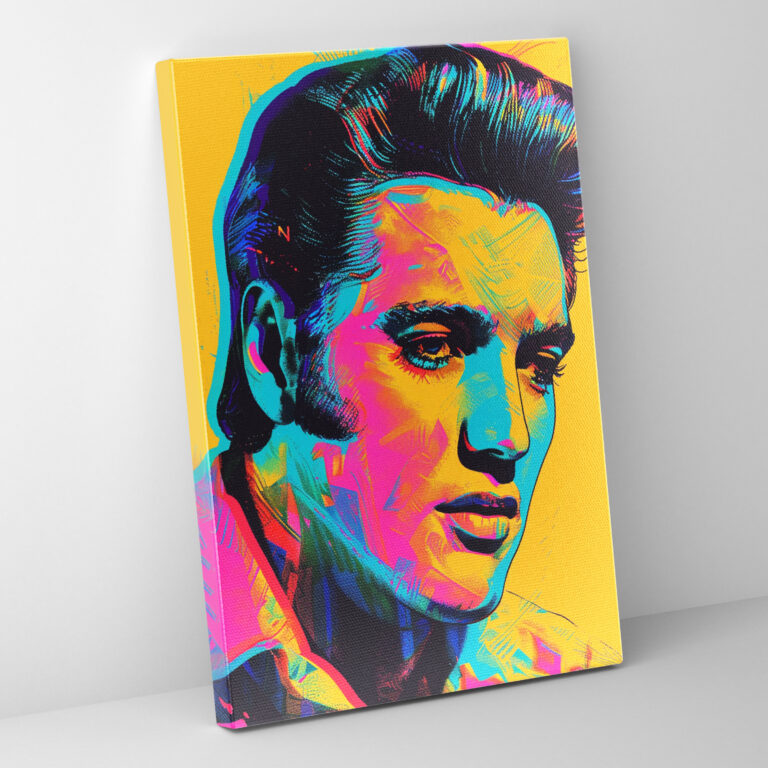 Andy Warhol Wall Art - Elvis Presley Canvas Print - Andy Warhol, Wall Art, Andy Warhol, Canvas Print