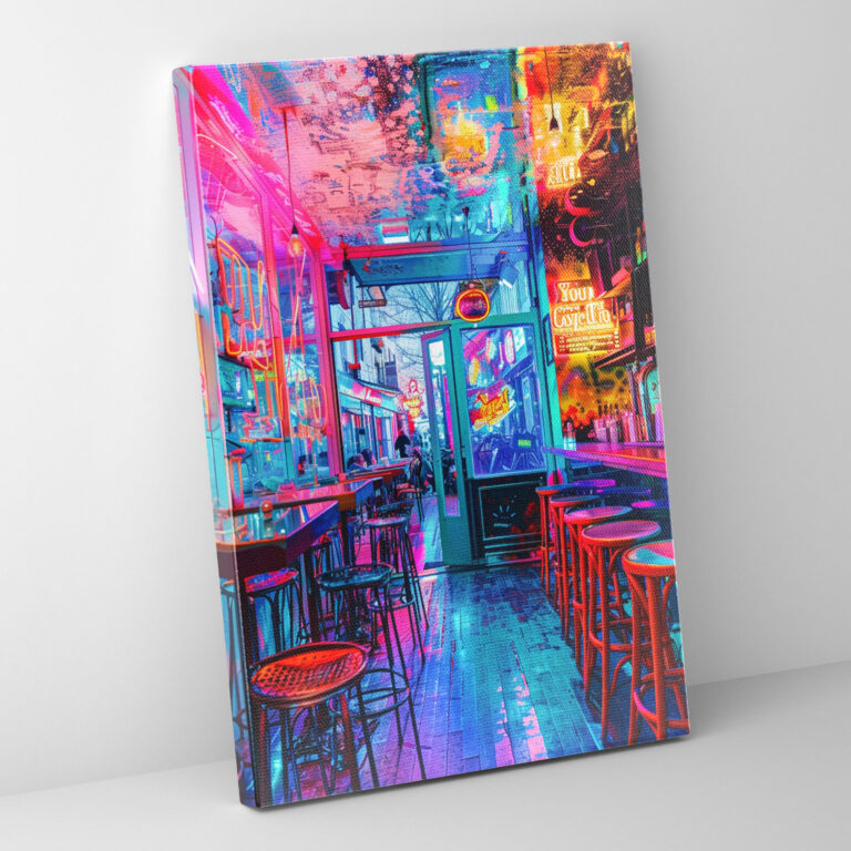 Andy Warhol Wall Art - Neon Lights Canvas Print - Andy Warhol, Andy Warhol, Canvas Wall Art, Wall Art