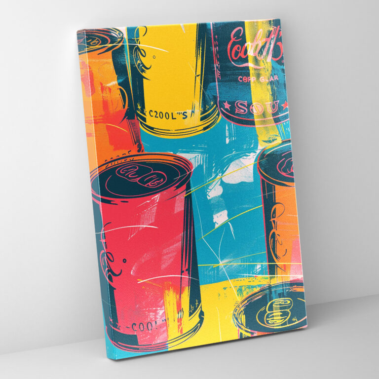 Andy Warhol Wall Art - Campbell's Soup Cans - Andy Warhol, Canvas, Wall Art, Wall Decoration