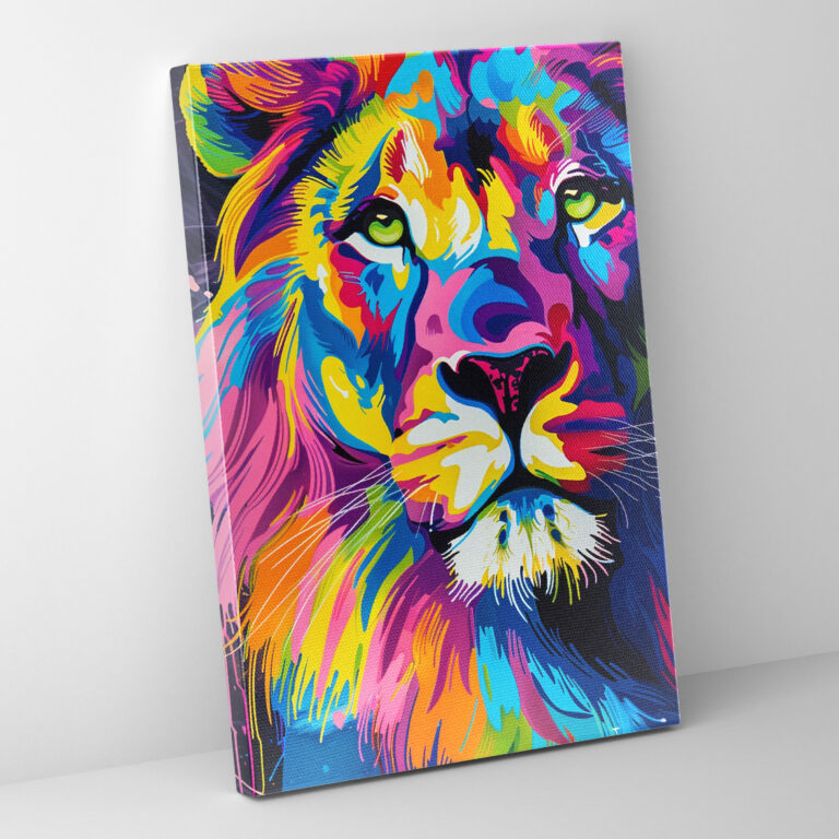 Andy Warhol Wall Art - Vibrant Animal Illustration - Andy Warhol, Wall Art, Andy Warhol, Home Decoration
