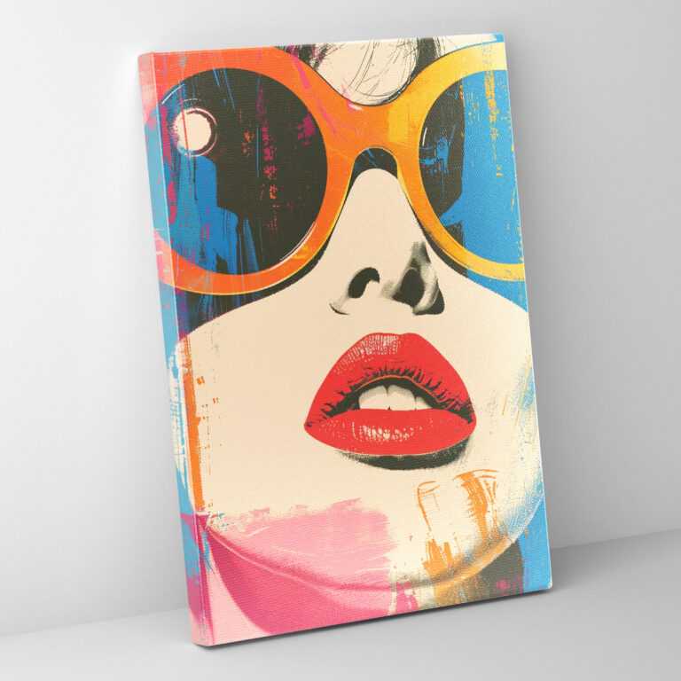 Andy Warhol Woman With Sunglasses Wall Decoration - Andy Warhol, Wall Decoration, Portrait, Retro